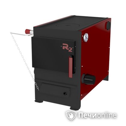 Твердотопливный котел Термокрафт R2 15 кВт конфорка термометр круглый выход в Махачкале